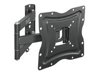 Klip Xtreme KPM-875 - Kit de montaje (placa de contacto, soporte para montaje en pared, brazo oscilante doble) - para pantalla plana